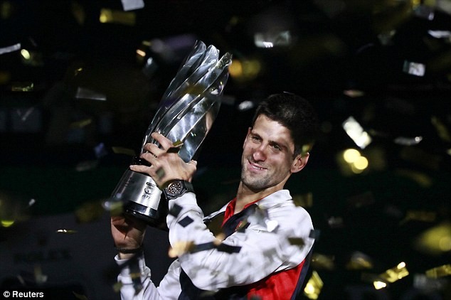 Chức vô địch Thượng Hải Masters đầu tiên của Djokovic.